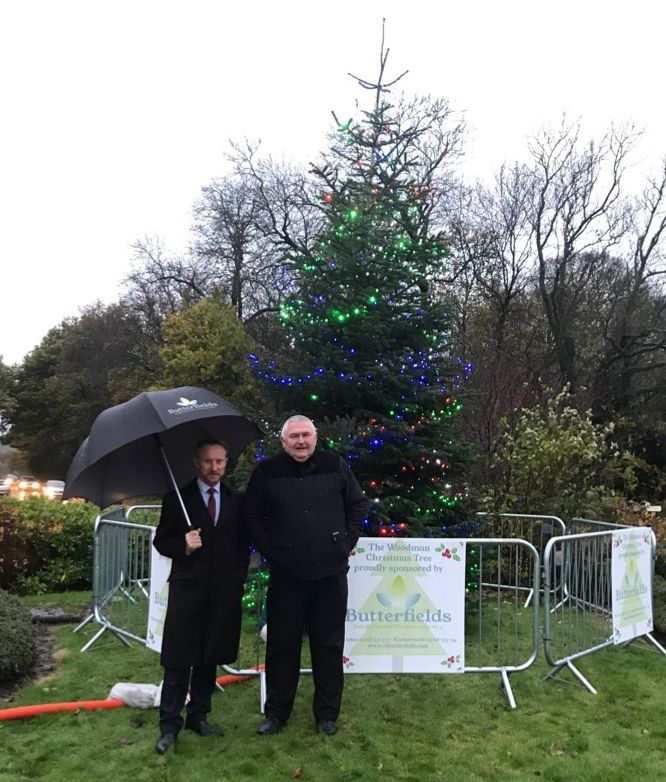Woodman Xmas Tree Sponsors
