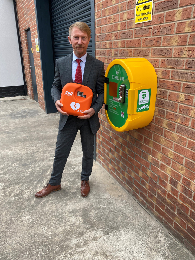 New Defibrillator in Swinton