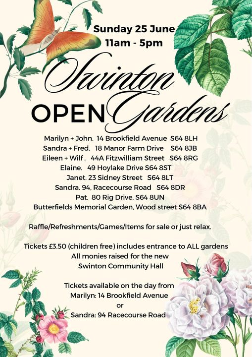 Swinton Open Gardens 2023